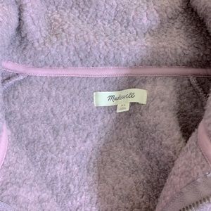 Madewell half zip up sweater